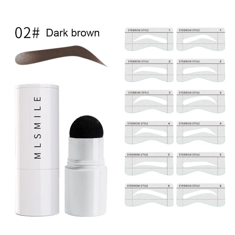 Eyebrow powder stamp