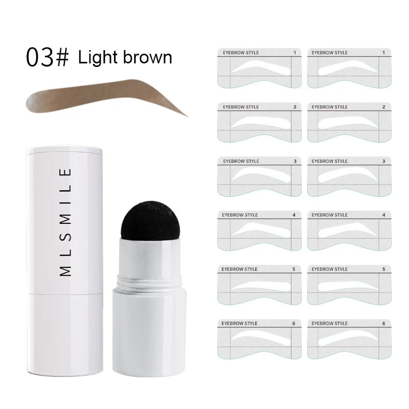 Eyebrow powder stamp