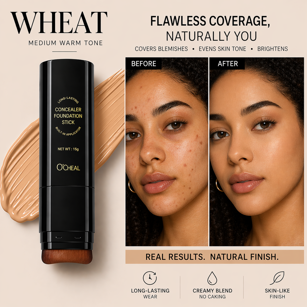 Erase dark circles & blemishes instantly