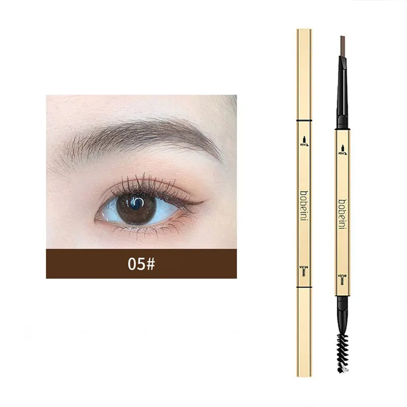 Double-ended eyebrow pencil
