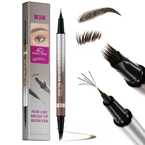2-in-1 dual-ended eyebrow pen
