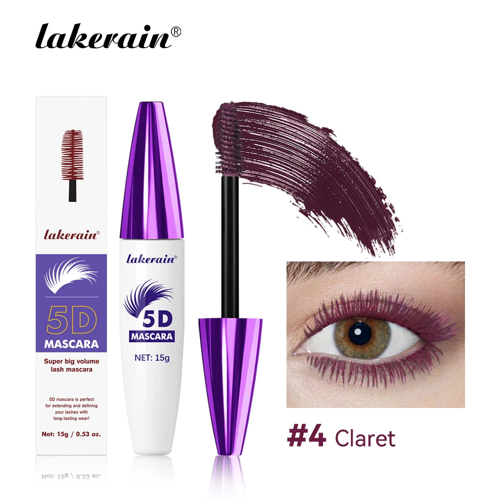 Colorful eyelashes mascara 5d