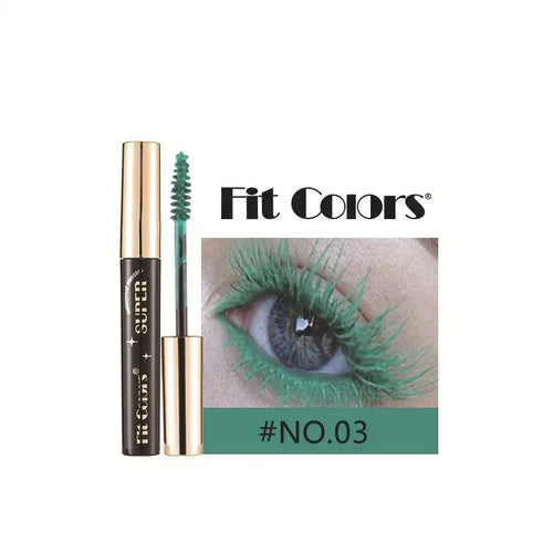 14 colors silk fiber mascara