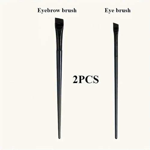 2pcs diagonal eyeliner brush