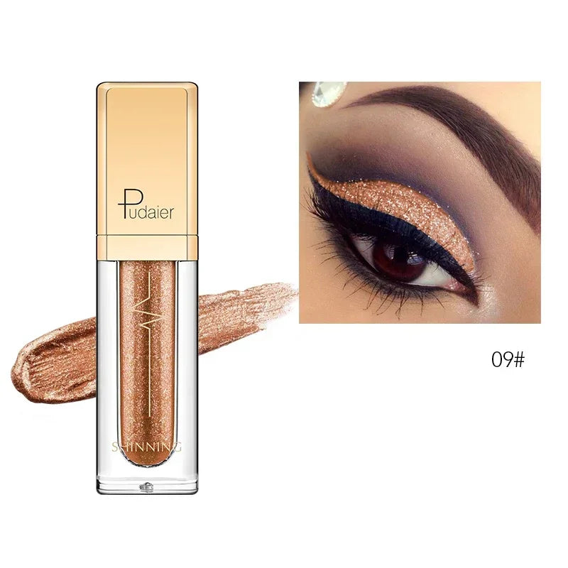 Metallic liquid eyeshadow 18 colors