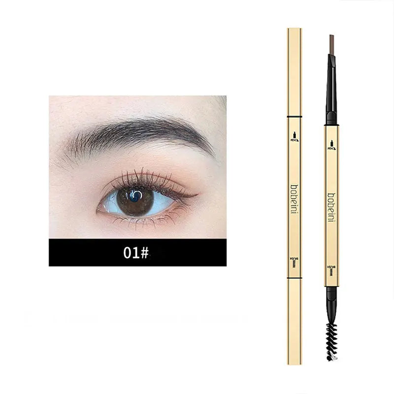 Double-ended eyebrow pencil