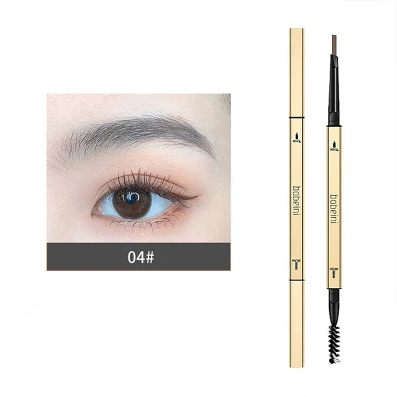 Double-ended eyebrow pencil