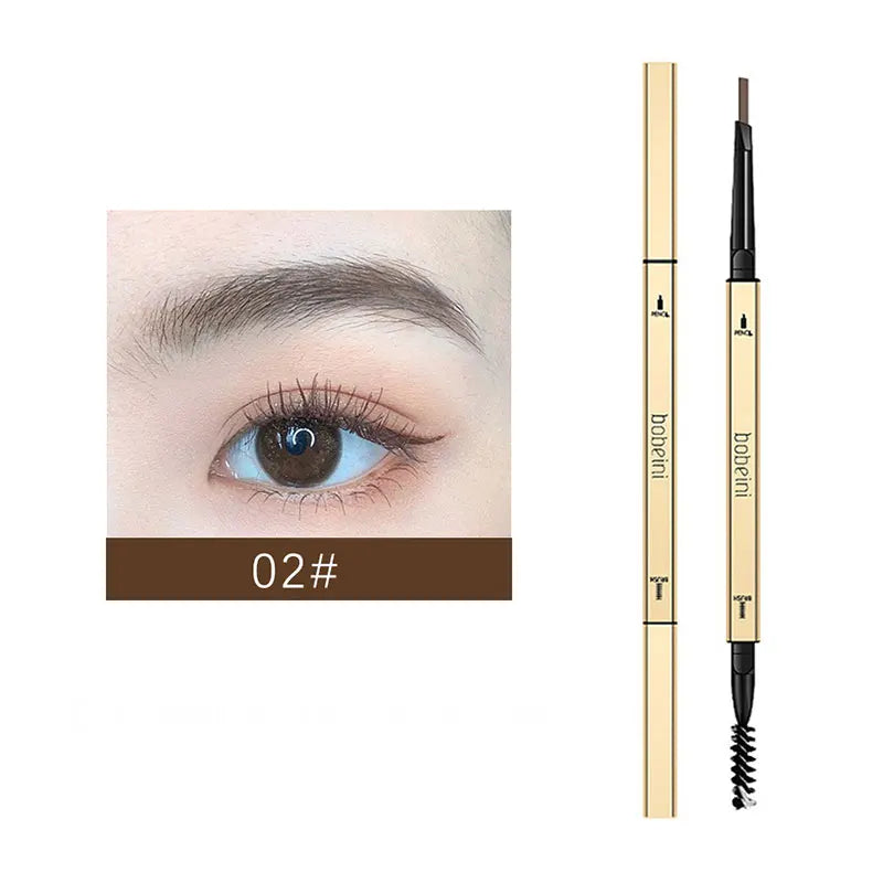 Double-ended eyebrow pencil