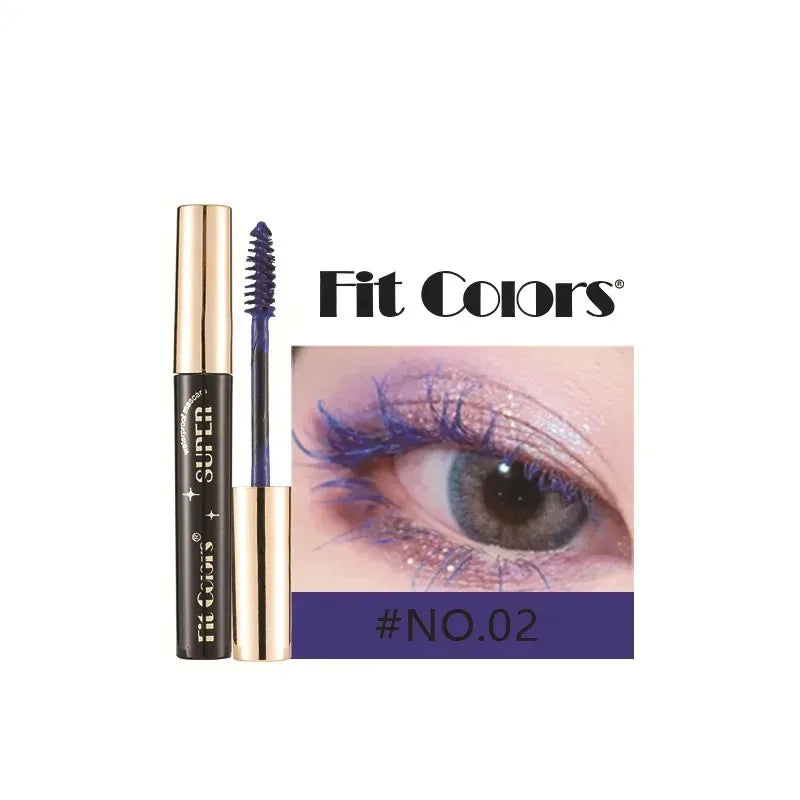 14 colors silk fiber mascara