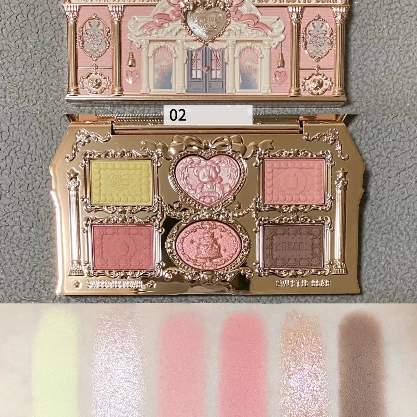 Strawberry cupid palette